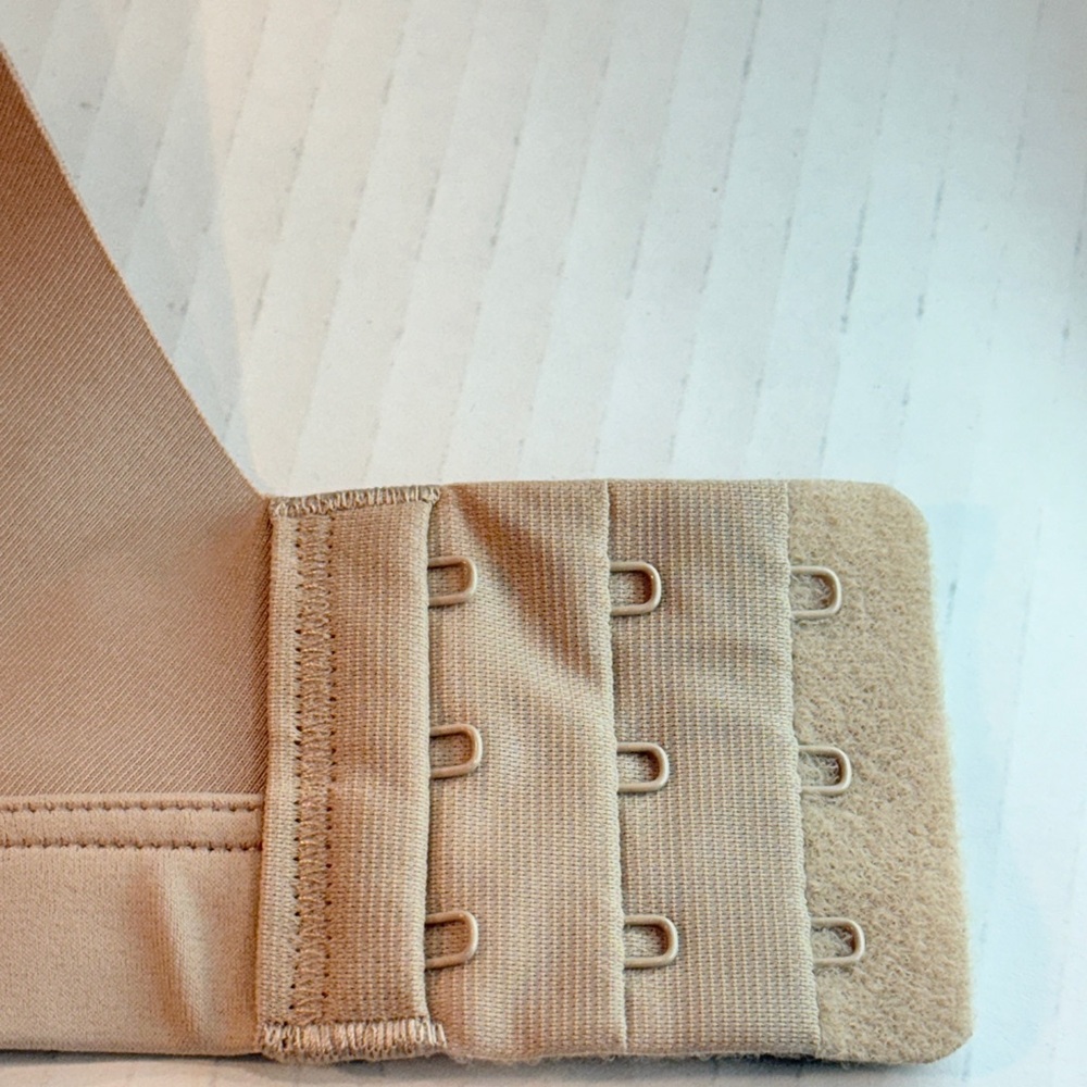 🆕 Warners No Side Effects Wireless Bra 2XL Tan~Smooth Support Seamless Comfort - Picture 4 of 16